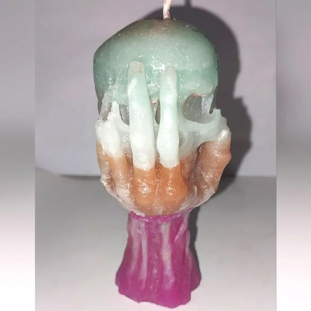 Hand crafted limited edition from our raging skull candle collection